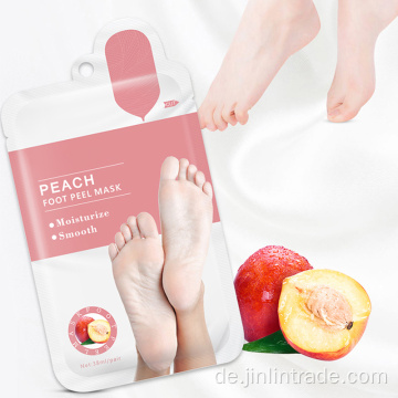 Peeling Peel Peach Peach Lavendel Fußschalenmaske